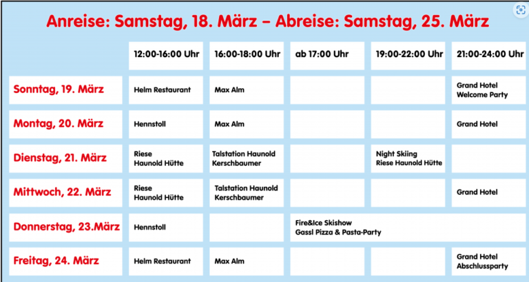 Dolomiten Plan